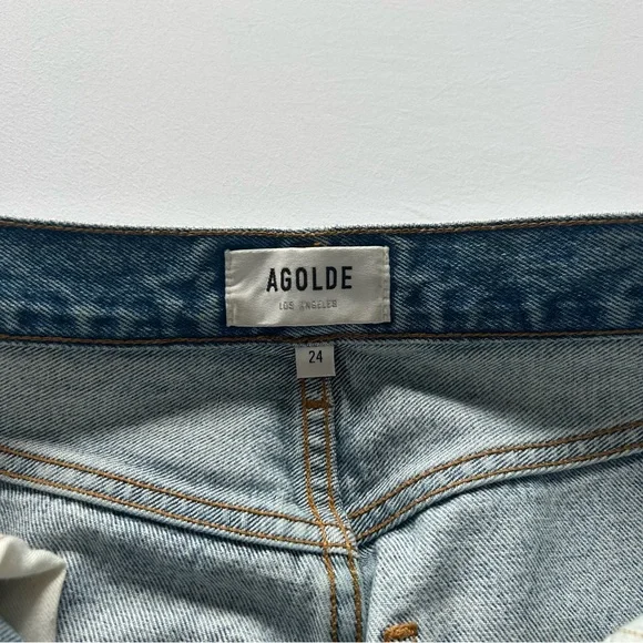 Agolde 90s Pinch Waist High Rise Straight Jean - Picture 6 of 9